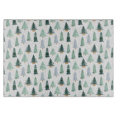 Glass Cutting Board - Christmas Pattern Snijplank (Voorkant)
