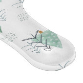 Glass Cutting Board - Christmas Pattern Snijplank (Hoek)