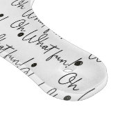 Glass Cutting Board - Christmas Pattern Snijplank (Hoek)