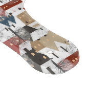 Glass Cutting Board - Christmas Pattern Snijplank (Hoek)