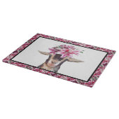 Glass Cutting Board Lily the Goat Snijplank (Hoek)