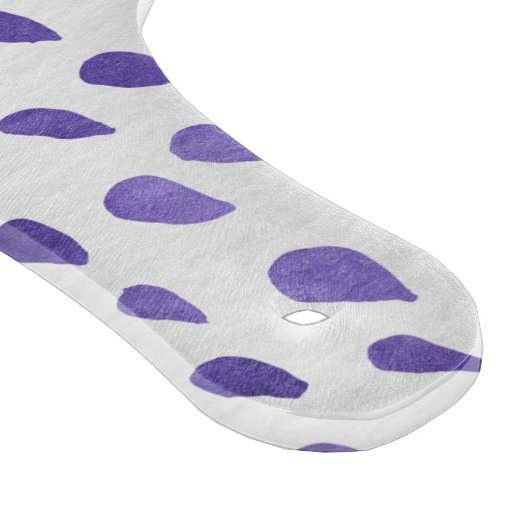 Glass Cutting Board - Purple Pattern Snijplank (Hoek)