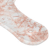 Glass Cutting Board - Rose Gold Marble Pattern Snijplank (Hoek)
