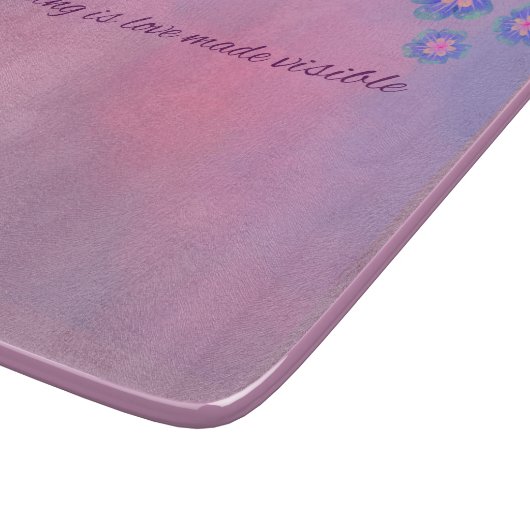 Glass cutting board snijplank (Hoek)