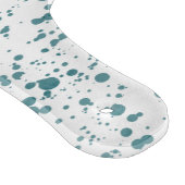 Glass Cutting Board - Teal Splashes & Splatters Snijplank (Hoek)