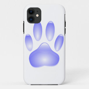 Glass Dog Paw Print Case-Mate iPhone Case