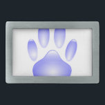 Glass Dog Paw Print Gesp<br><div class="desc">Een glanzende, transparante hondenpootafdruk gemaakt van glas. Aangepaste riemgespen. Al het digitale afbeelding dat de textuur van glas reproduceert.</div>