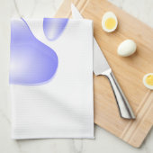 Glass Dog Paw Print Theedoek (Quarter Fold)