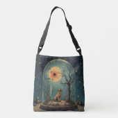 Glass Dome Crossbody Tas Elegante All-Over Print (Achterkant)
