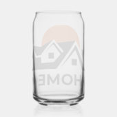 ***Glass Drinkware Set voor Stijlvol **** Blikvorm Glas (Achterkant)