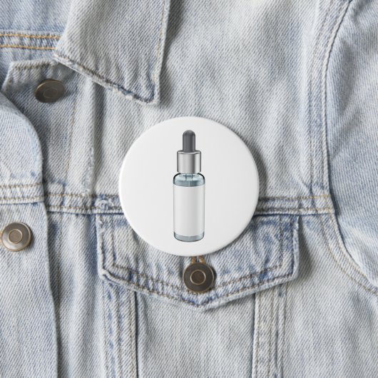 Glass dropper bottle with pipette ronde button 7,6 cm (In situ)