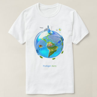Glass Earth Frutiger Aero T-shirt