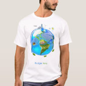 Glass Earth Frutiger Aero T-shirt (Voorkant)