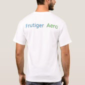 Glass Earth Frutiger Aero T-shirt (Achterkant)
