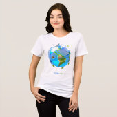 Glass Earth Frutiger Aero ( V2 ) Tri-Blend Shirt (Voorkant volledig)