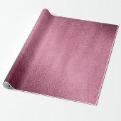 Glass Elegant Urban Metallic Burgundy Beet Cadeaupapier (Uitgerold)