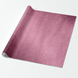 Glass Elegant Urban Metallic Burgundy Beet Cadeaupapier