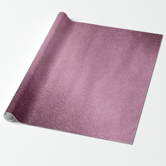 Glass Elegant Urban Metallic Burgundy Beet Cadeaupapier (Uitgerold)