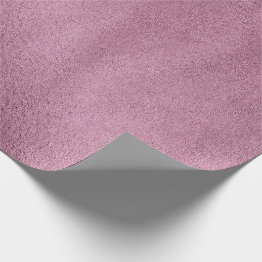 Glass Elegant Urban Metallic Burgundy Beet Cadeaupapier (Hoek)