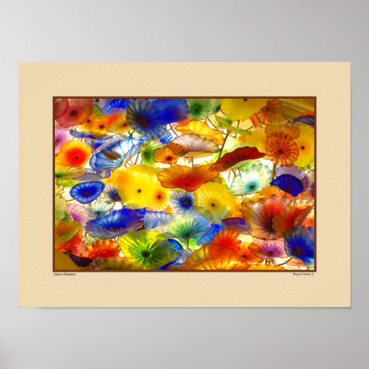 Glass Flowers - Las Vegas Poster (Voorkant)