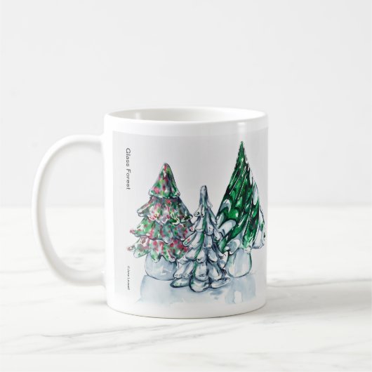 Glass Forest Koffiemok (Links)