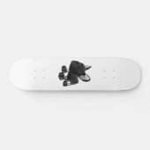 Glass French Bulldog Persoonlijk Skateboard (Horizontaal)