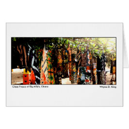 Glass Fresco in Big Millys, Ghana