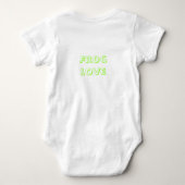 Glass Frog Love Baby T-Shirt (Achterkant)