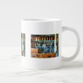Glass Funnels en Barber Pole Grote Koffiekop (Rechts)