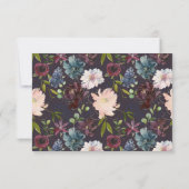 Glass Garden Geometric Wedding Save the Date (Achterkant)