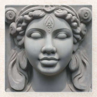 Glass Goddess Onderzetter Glazen Onderzetter