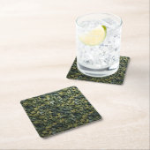 Glass Green Leafy Drink Onderzetter (Insitu)