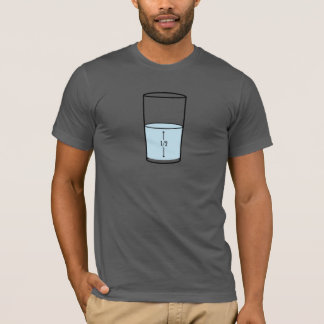 Glass Half Full - optimisme T-shirt