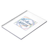 Glass Half-Full Wellness Warrior Notitieboek (Linkerzijde)