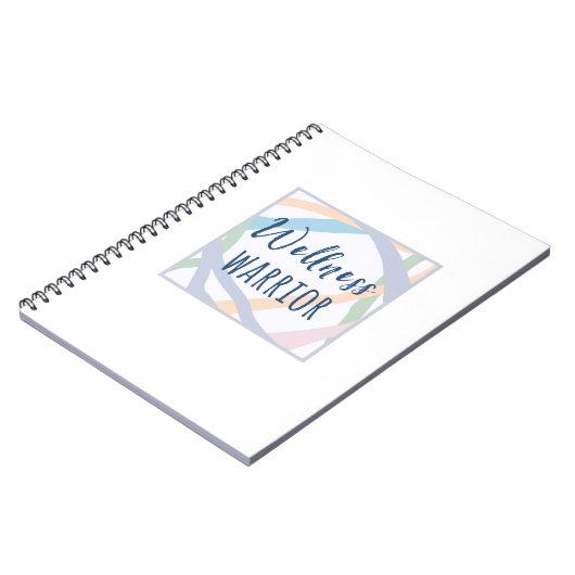 Glass Half-Full Wellness Warrior Notitieboek (Linkerzijde)