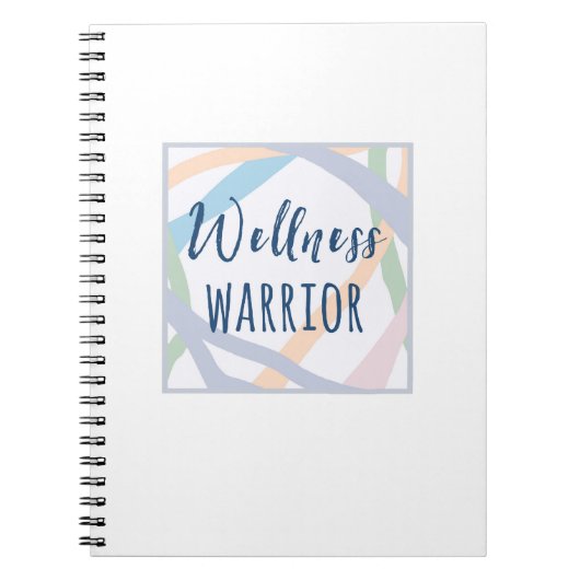 Glass Half-Full Wellness Warrior Notitieboek (Voorkant)