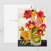 Glass Half volledig Briefkaart (Voorkant / Achterkant)