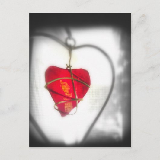 Glass Heart Briefkaart (Voorkant)