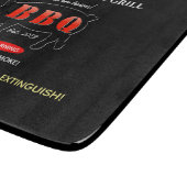 Glass Home Grilling Cooking Mannen Keukensnijbak Snijplank (Hoek)