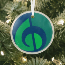 Glass IVH Logomark-Ornament