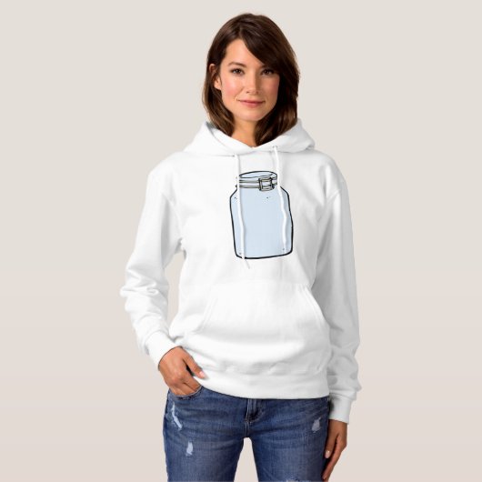 Glass Jar Hoodie (Voorkant volledig)
