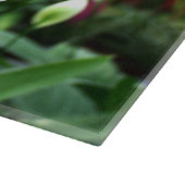 Glass Kitchen Cutting Board - Paarse snijmachines Snijplank (Hoek)