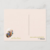 Glass Koi Fish Modern Fine Art Briefkaart (Achterkant)