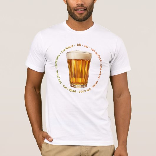 Glass Lagoinha and Belo Horizonte T-shirt (Voorkant)