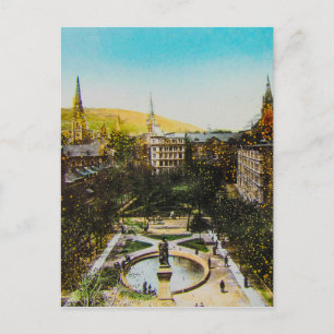 Glass Magic Lantern Slide MONTREAL 1890 Canada Briefkaart