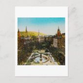 Glass Magic Lantern Slide MONTREAL 1890 Canada Briefkaart (Voorkant)