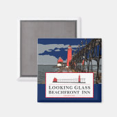 GLASS MAGNET BEKIJKEN (Voorkant / Achterkant)