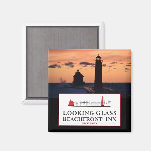 GLASS MAGNET BEKIJKEN (Voorkant / Achterkant)