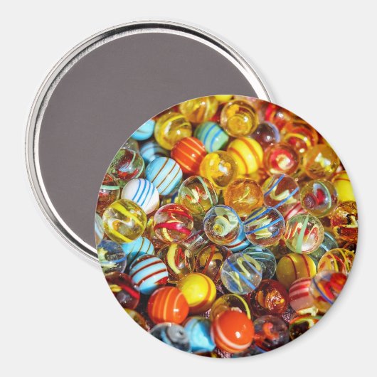 Glass Marbles Magnet (Voorkant / Achterkant)