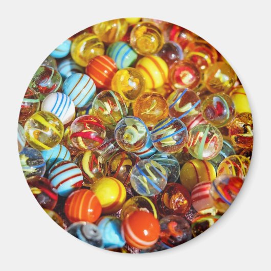 Glass Marbles Magnet (Voorkant)